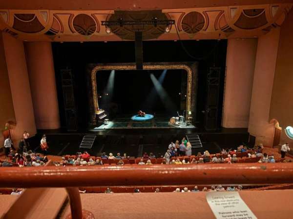 ASU Gammage, section: TIERA2, row: 1, seat: 4