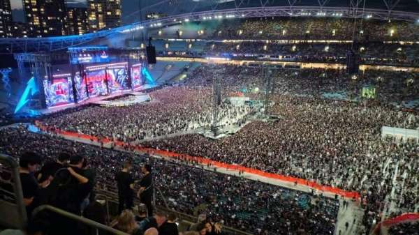 Accor Stadium, section: 611, row: 8, seat: 8