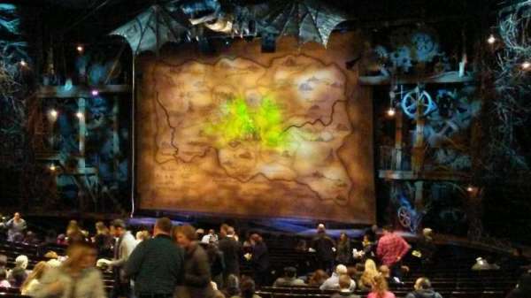 Gershwin Theatre, section: Orchestra R, row: U, seat: 20
