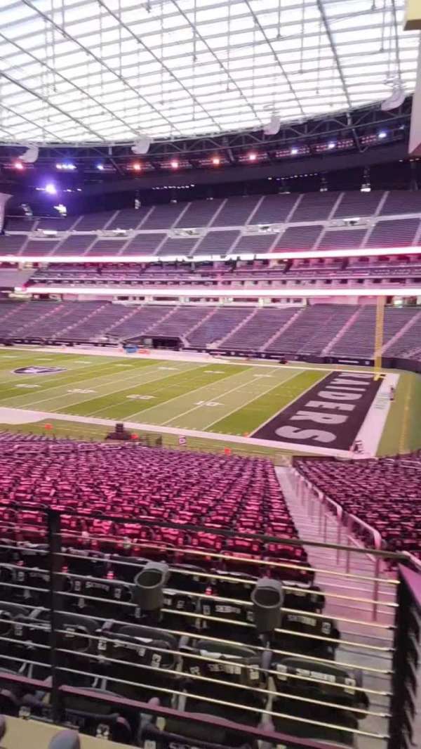Allegiant Stadium, section: 129, row: 37, seat: 1