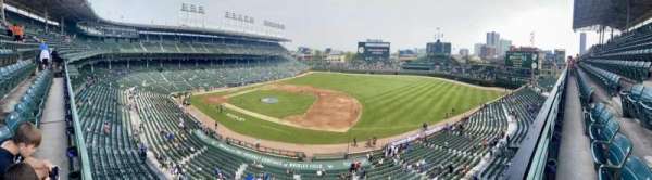 Wrigley Field, section: 326R, row: 1, seat: 16