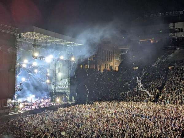 Folsom Field, section: 106, row: 34, seat: 1