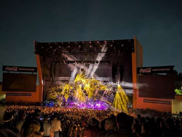Coca-Cola Amphitheater, section: 202, row: Q, seat: 1