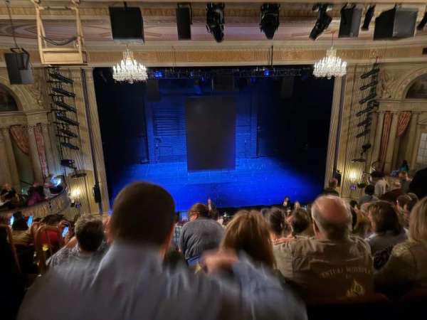 Music Box Theatre, section: Mezzanine L, row: J, seat: 1