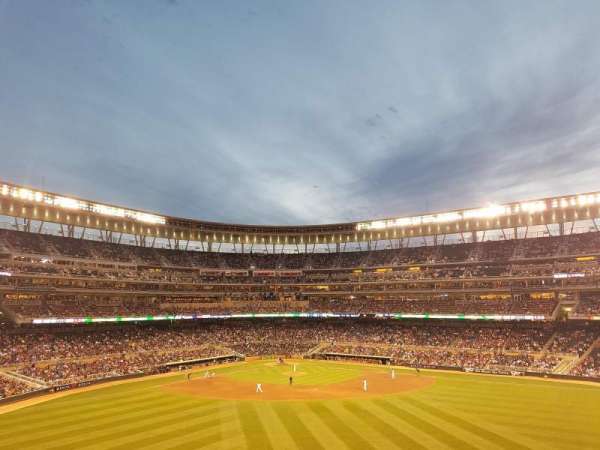 Target Field, section: 237, row: 1, seat: 9