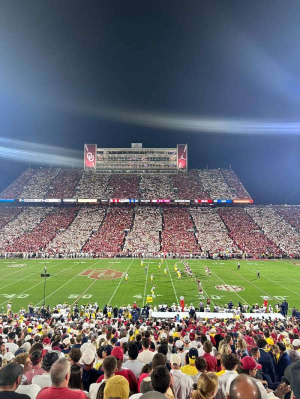 Gaylord Memorial Stadium, section: 30, row: 41, seat: 7