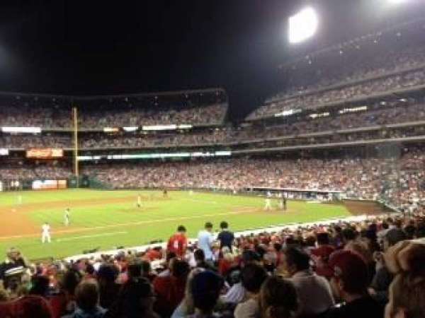 Citizens Bank Park, section: 134, row: 22