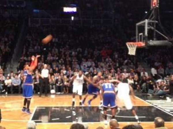 Barclays Center, section: VIP 7, row: 4