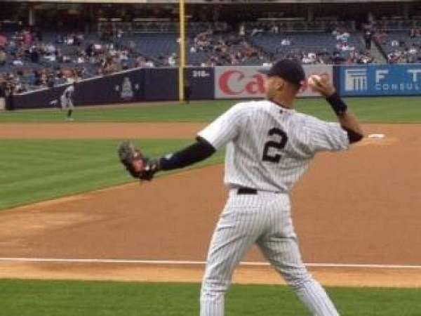 Yankee Stadium, section: 014B, row: 3