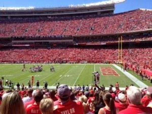 Arrowhead Stadium, section: 134, row: 26