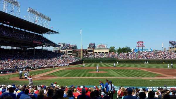Wrigley Field, section: 121, row: 5, seat: 2