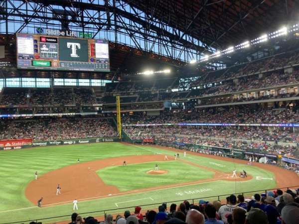 Globe Life Field, section: 108, row: 11, seat: 4