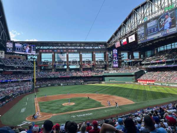 Globe Life Field, section: 117, row: 11, seat: 11