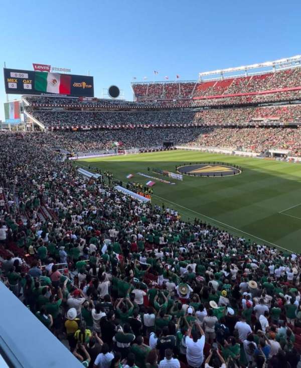 Levi's Stadium, section: 233, row: 1, seat: 16