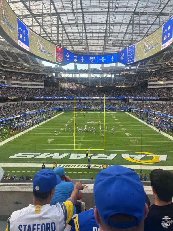 SoFi Stadium, section: 233, row: 4, seat: 18