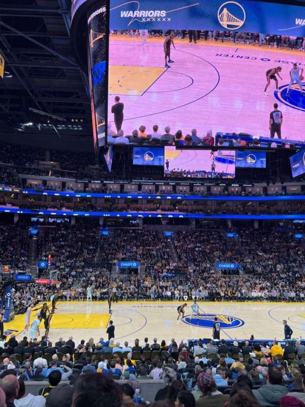 Chase Center, section: 104, row: 7, seat: 11