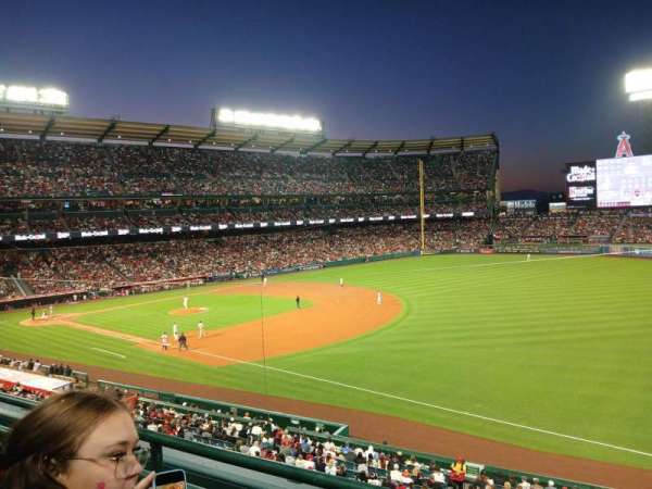 Angel Stadium, section: 341, row: B, seat: 11