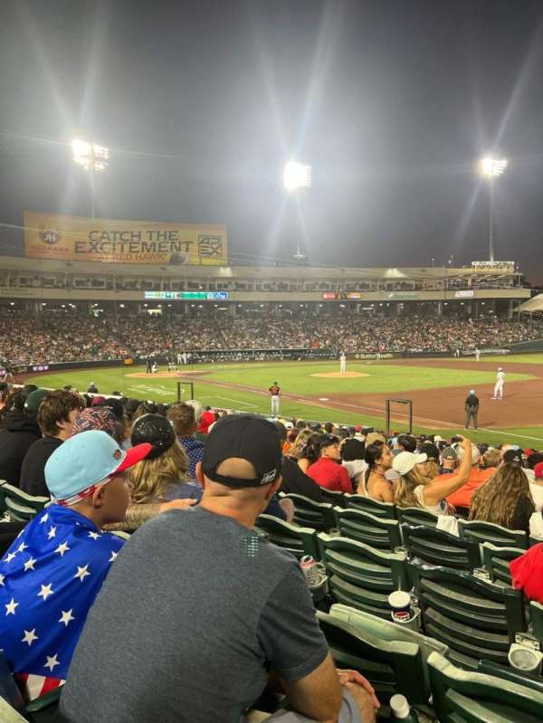 Sutter Health Park, section: 103, row: 17, seat: 1