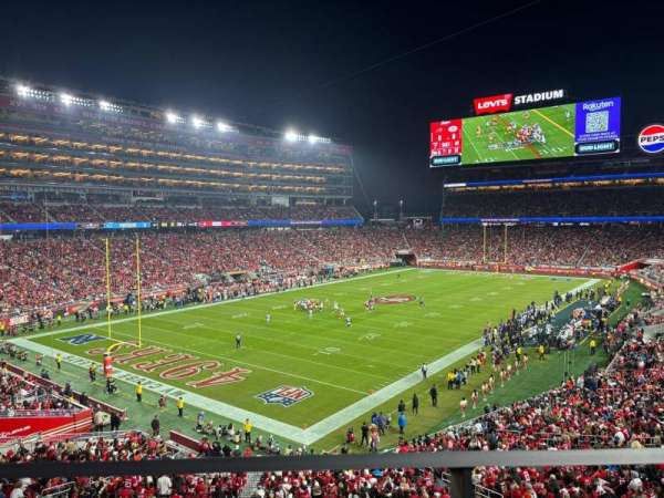 Levi's Stadium, section: 225, row: 1, seat: 7