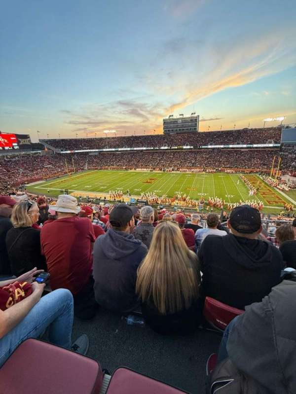 Jack Trice Stadium, section: X, row: 14, seat: 39