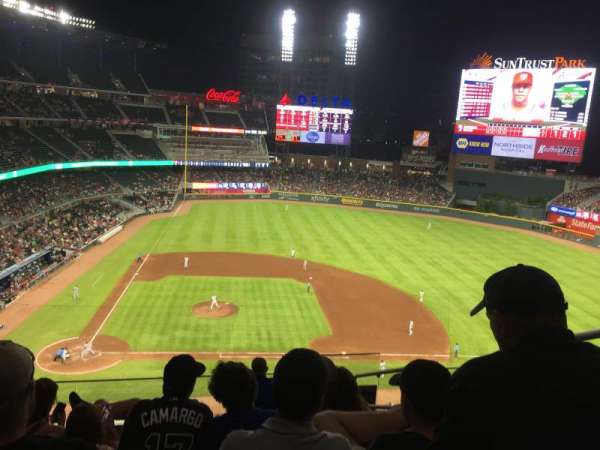 Truist Park, section: 322, row: 7, seat: 3