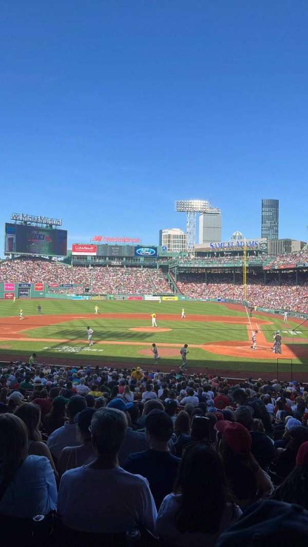 Fenway Park, section: Grandstand 24, row: 2, seat: 13