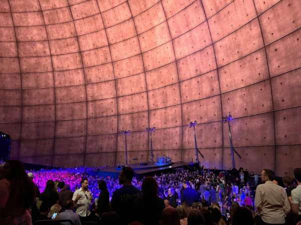 The Sphere, Vegas, section: 109, row: 22, seat: 1