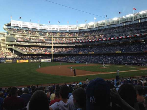 Yankee Stadium, section: 127B, row: 23, seat: 6