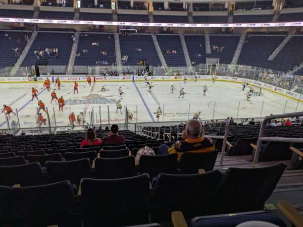 Gas South Arena, section: 105, row: X, seat: 3