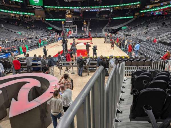 State Farm Arena, section: 113L, row: J, seat: 6