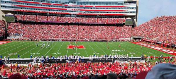 Memorial Stadium, Lincoln, section: 6, row: 35, seat: 14