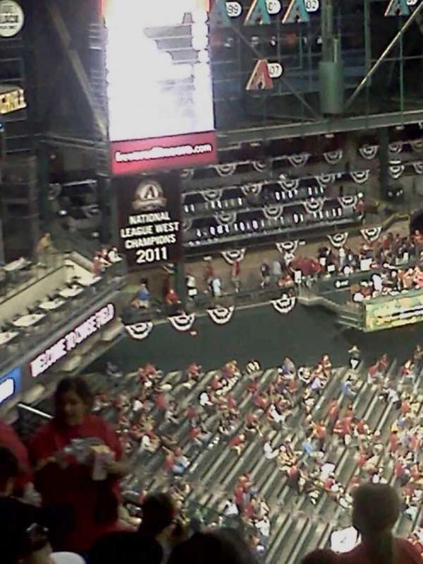 Chase Field, section: 22, row: 5, seat: 14