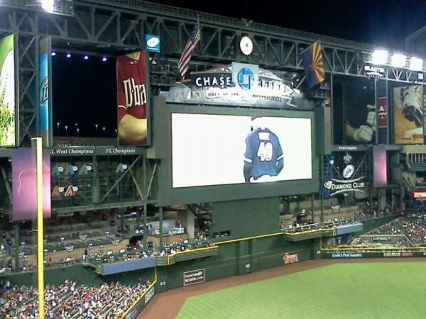 Chase Field, section: 328, row: 10, seat: 17