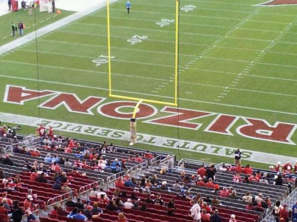 State Farm Stadium, section: 427, row: A, seat: 7