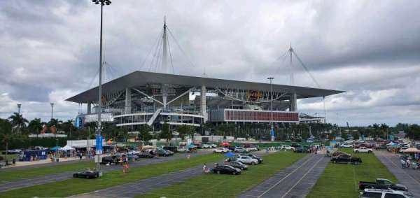 Hard Rock Stadium, section: SE Gate