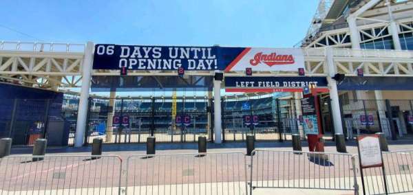 Progressive Field, section: Gate A