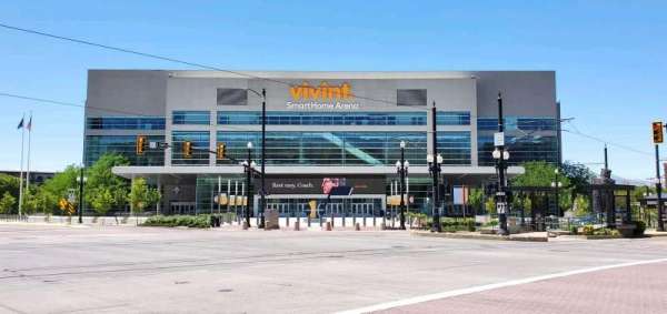 Delta Center, section: Main Entry