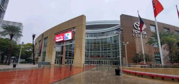 Toyota Center, section: La Branch Street Entrance