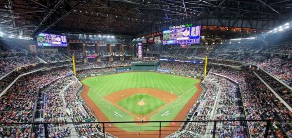 Globe Life Field, section: 314, row: 3, seat: 2