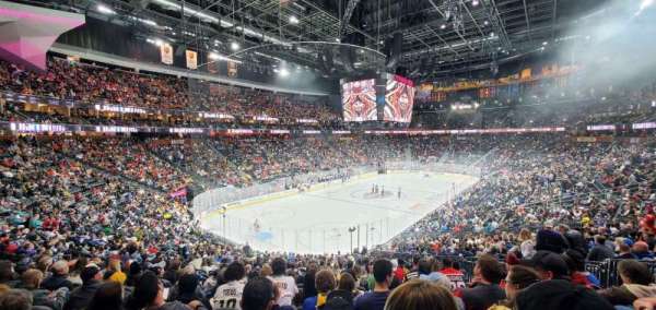 T-Mobile Arena, section: 12, row: Z