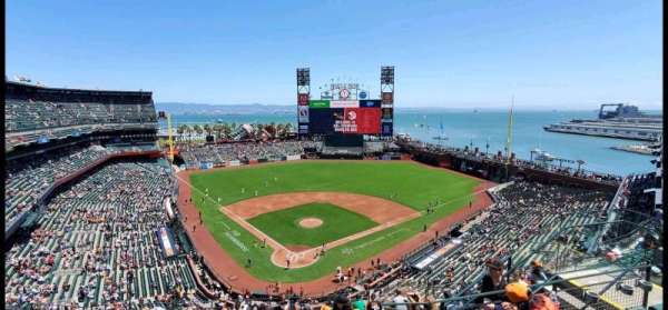 Oracle Park, section: VR314, row: 4, seat: 9