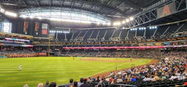 Chase Field, section: 136, row: 23, seat: 4