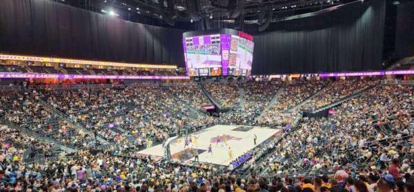 T-Mobile Arena, section: 12, row: Z, seat: 13