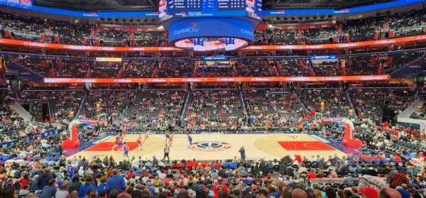 Capital One Arena, section: 100, row: T, seat: 11