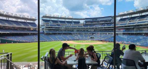 Nationals Park, section: Budweiser Brew House