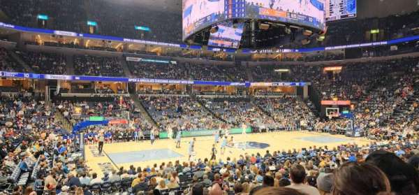 FedEx Forum, section: 113, row: S, seat: 23