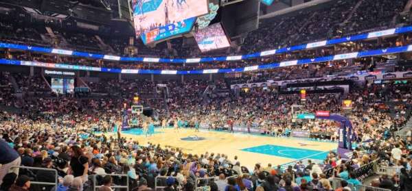 Spectrum Center, section: 114, row: L, seat: 13