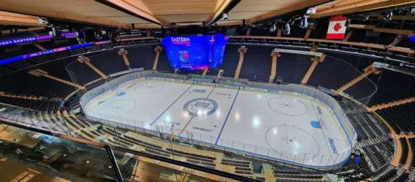 Madison Square Garden, section: Pressbox