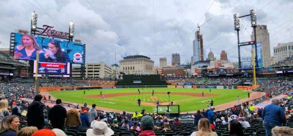 Comerica Park, section: 128, row: 32, seat: 7