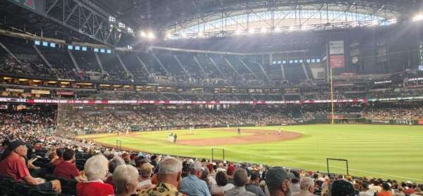 Chase Field, section: 111, row: 26, seat: 8